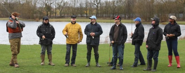  Clases grupales de pesca con mosca 